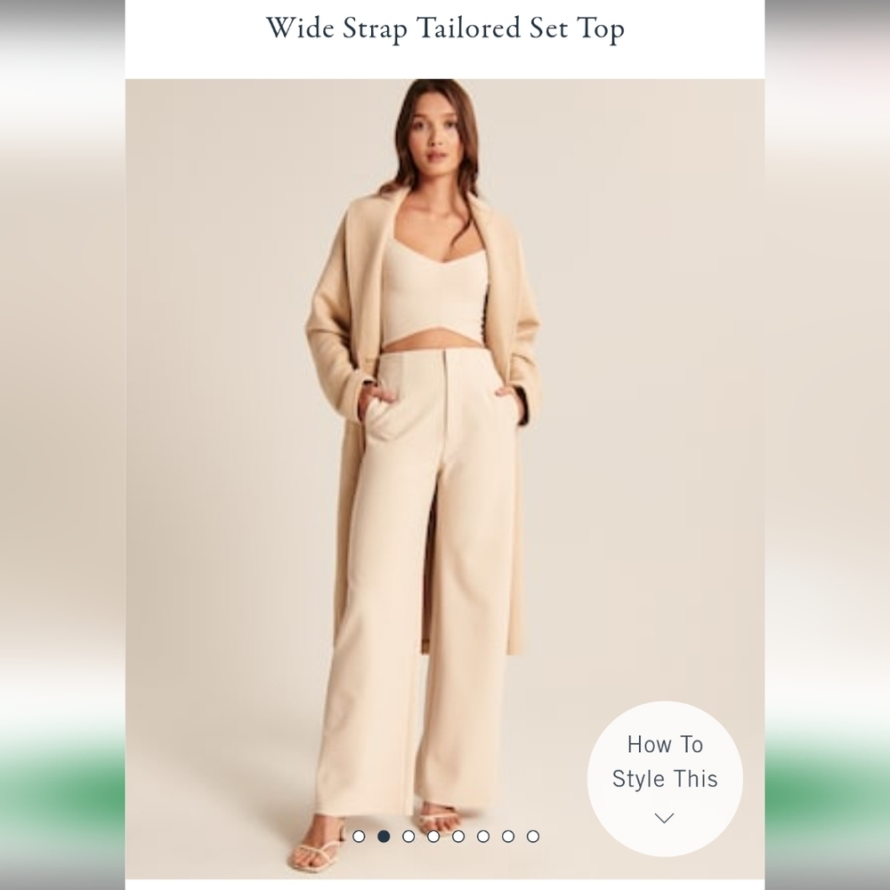 Abercrombie & Fitch-Best Dressed Guest Collection-Matching Set Pants and Top